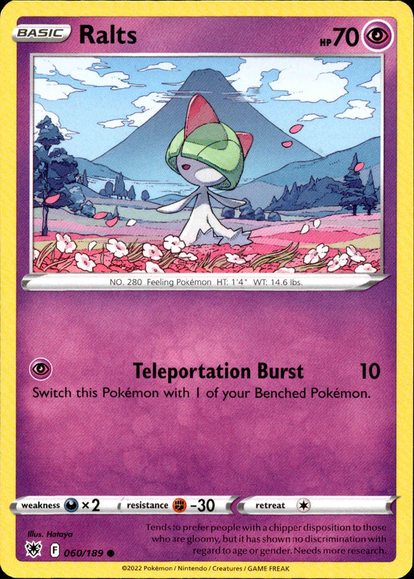 Ralts - 060/189 - Astral Radiance - Card Cavern