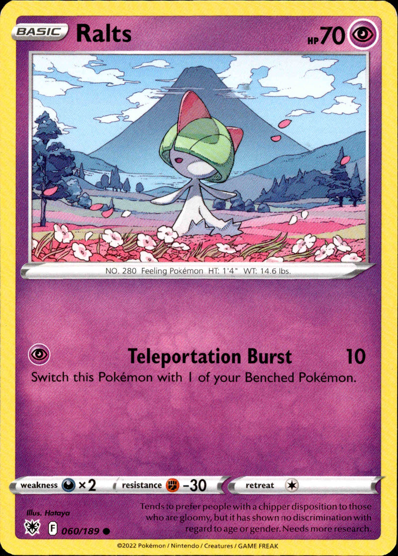Ralts - 060/189 - Astral Radiance - Card Cavern