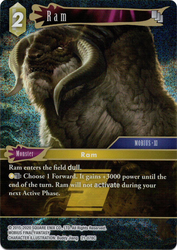 Ram - 21-078C - Beyond Destiny - Foil - Card Cavern