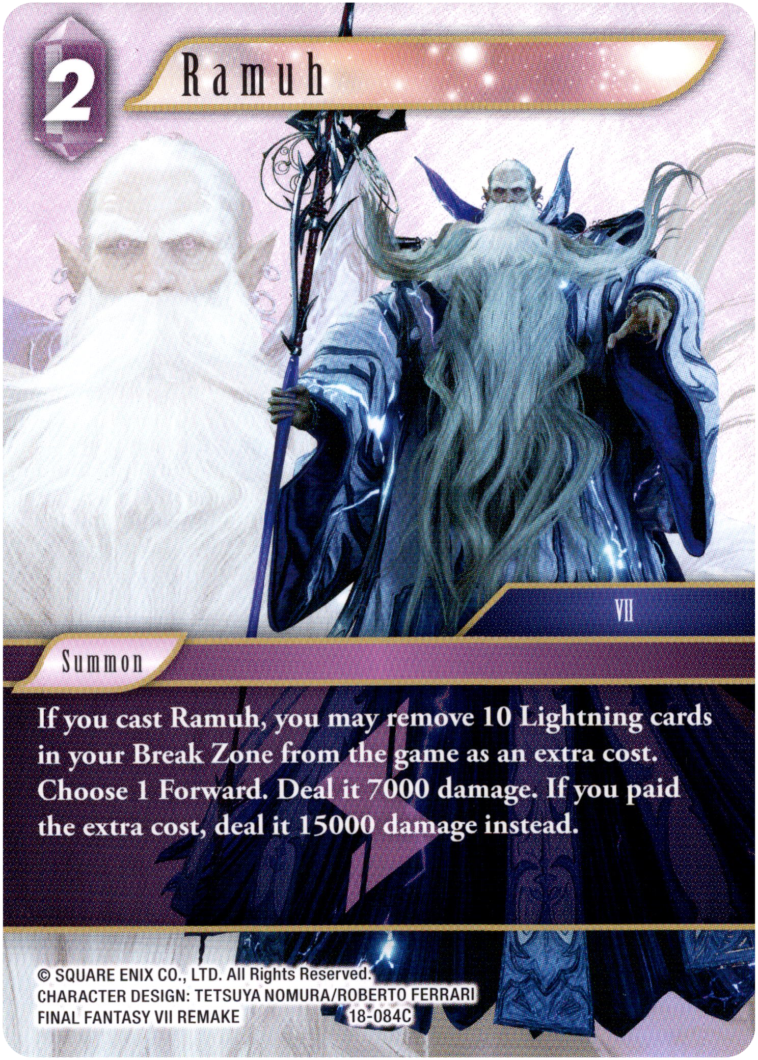 Ramuh - 18-084C - Resurgence of Power - Card Cavern