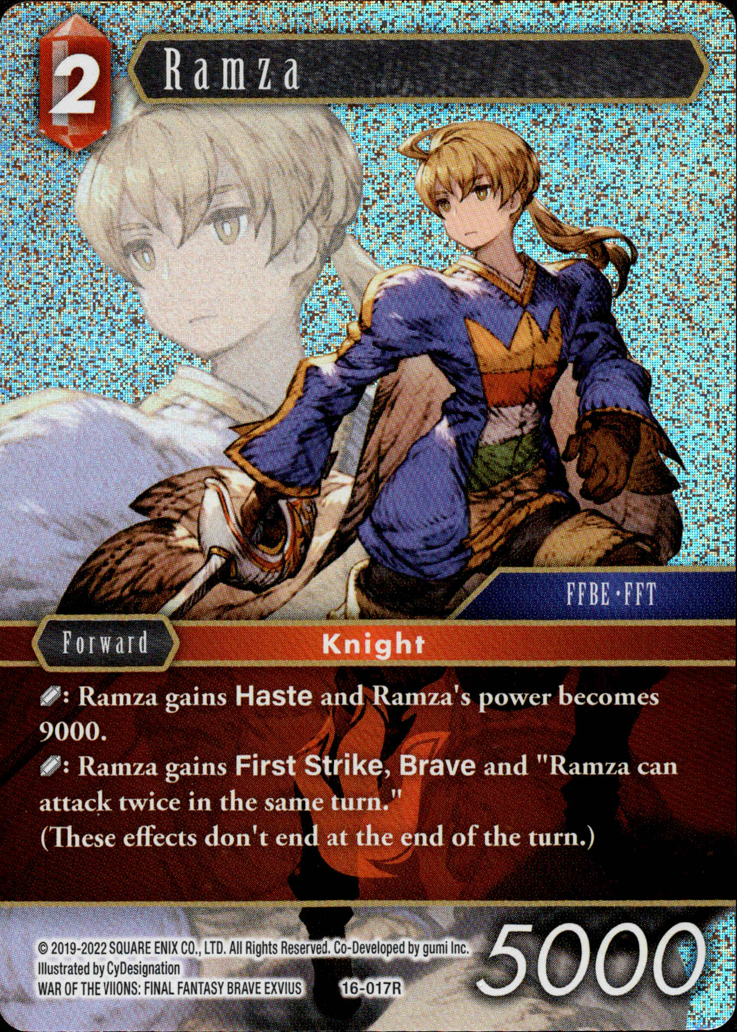 Ramza - 16-017R - Emissaries of Light - Foil - Card Cavern