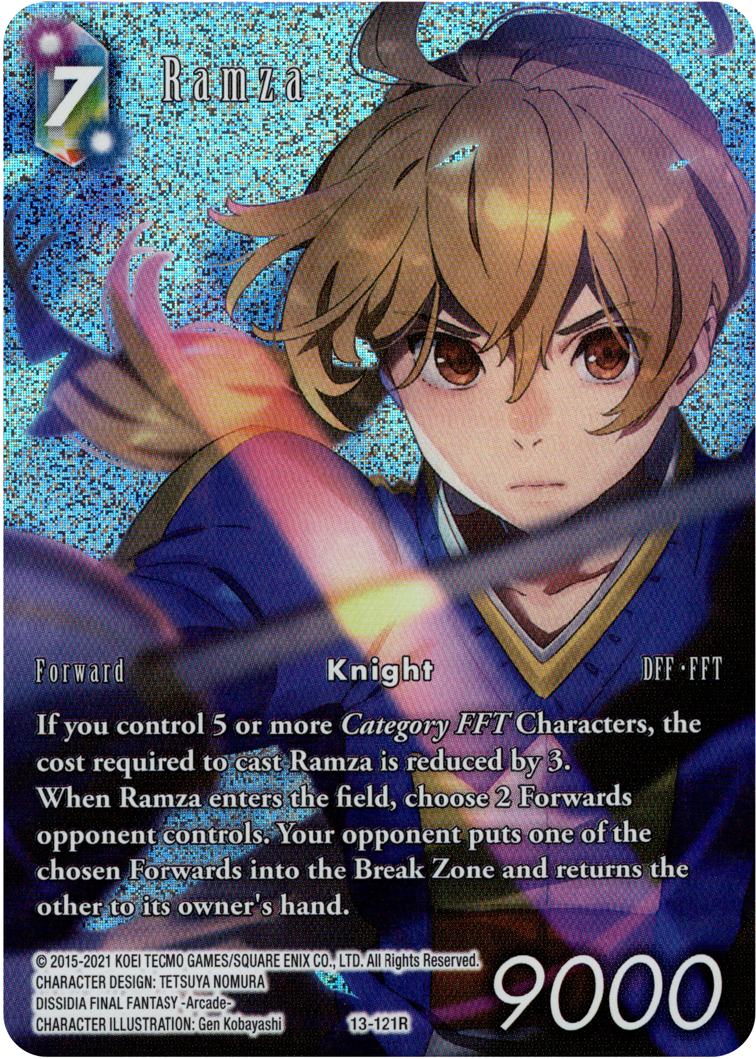 Ramza Full Art - 13-121R - Opus XIII - Card Cavern