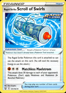 Rapid Strike Scroll of Swirls - 131/163 - Battle Styles - Card Cavern