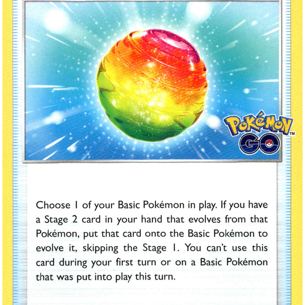 rare candy pokemon go card Rare Candy - 069/078
