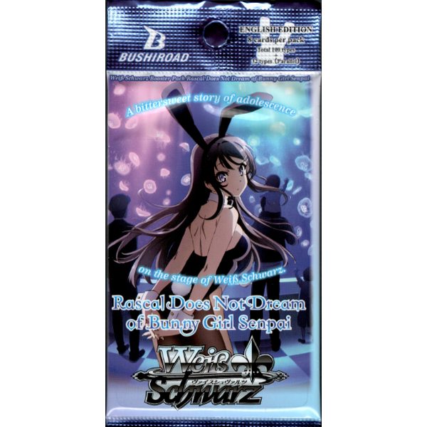 Rascal Does Not Dream of Bunny Girl Senpai (Reprint) Booster Pack - Card Cavern