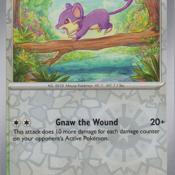 pokemon rattata card Pokmon Rattata SSR KDJL-SSR-006 Chinese Pocket Eif Baby Claw Machine Card ELF