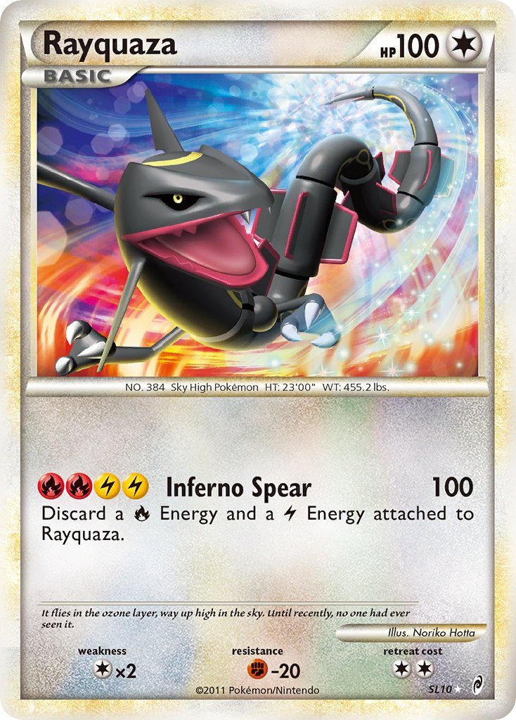 Rayquaza - SL10 - Call of Legends - Card Cavern