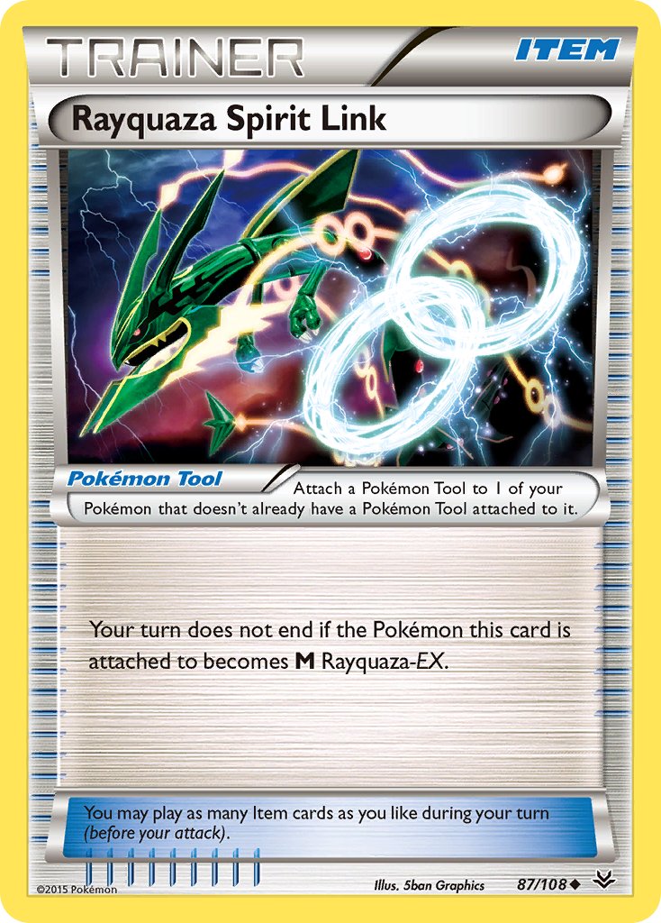 Rayquaza Spirit Link - 87/108 - Roaring Skies - Card Cavern