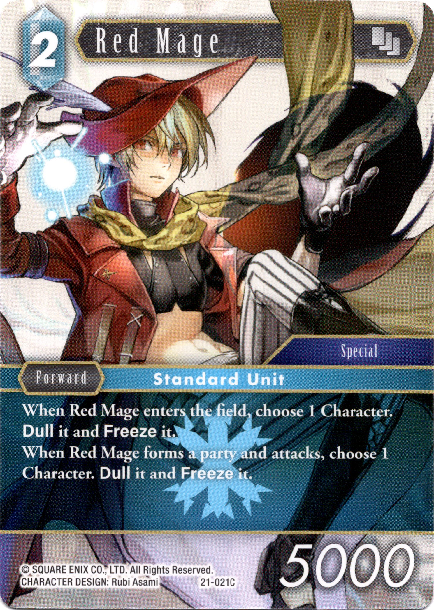 Red Mage - 21-021C - Beyond Destiny – Card Cavern Trading Cards, LLC