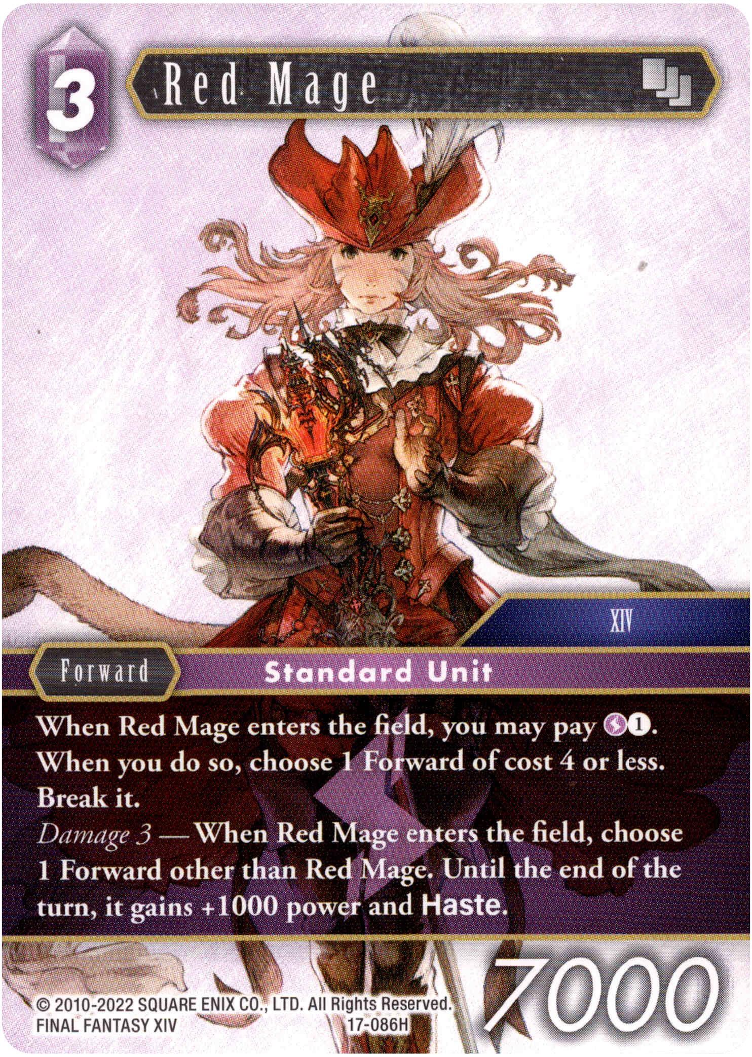 Red Mage - 17-086H - Rebellion's Call - Card Cavern