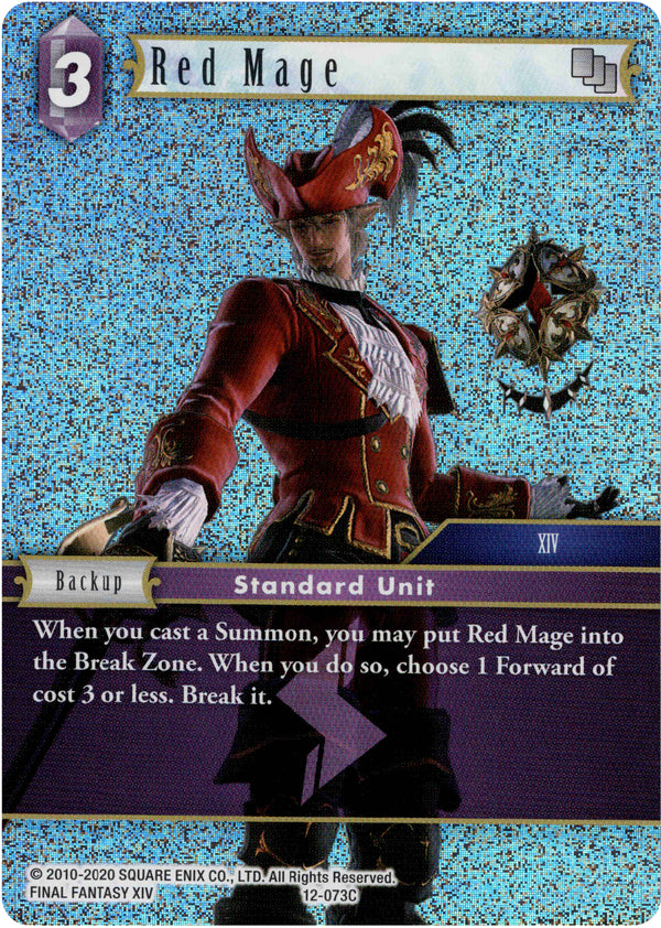 Red Mage - 12-073C - Opus XII - Foil - Card Cavern