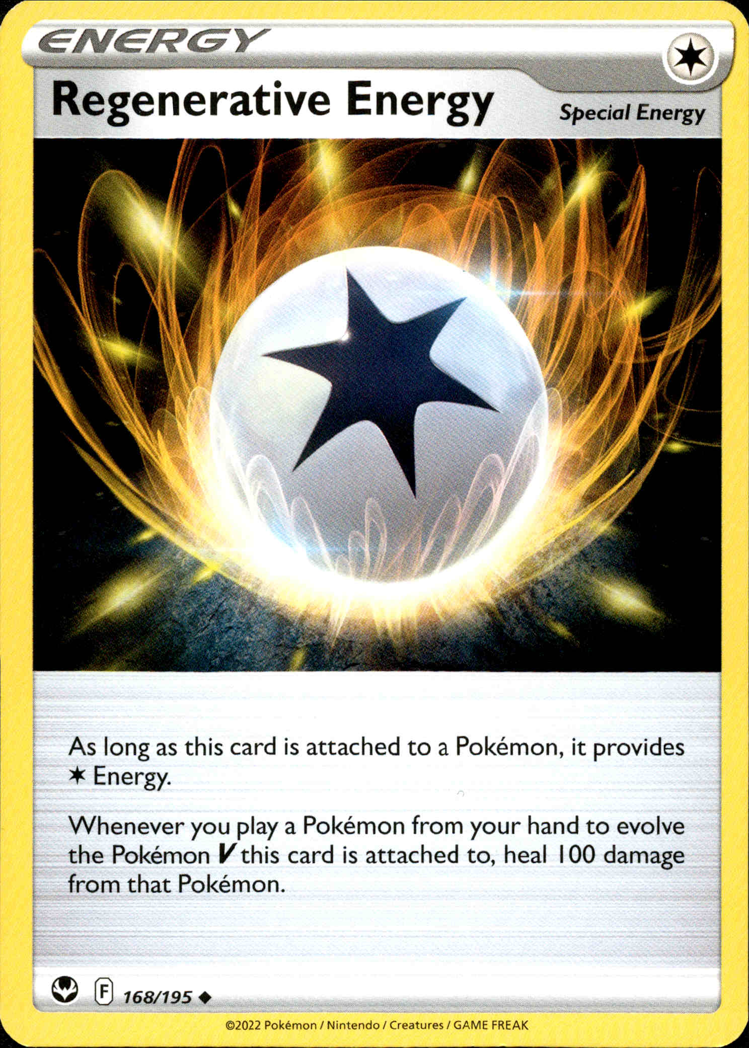Regenerative Energy - 168/195 - Silver Tempest - Card Cavern