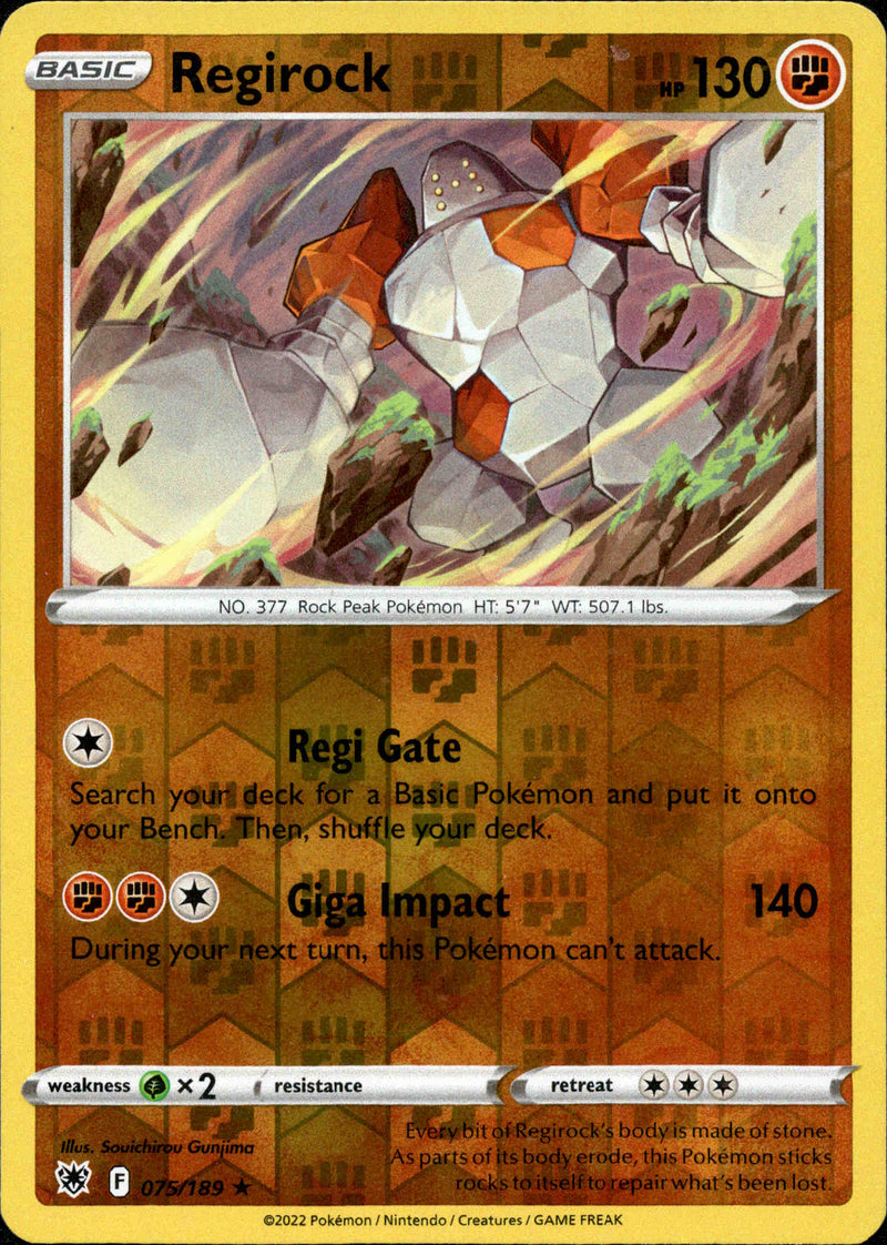 pokemon regirock card 2025 Pokemon Scarlet & Violet - Destined Rivals