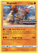 Regirock Prerelease - SM74 - Sun & Moon Promo - Card Cavern