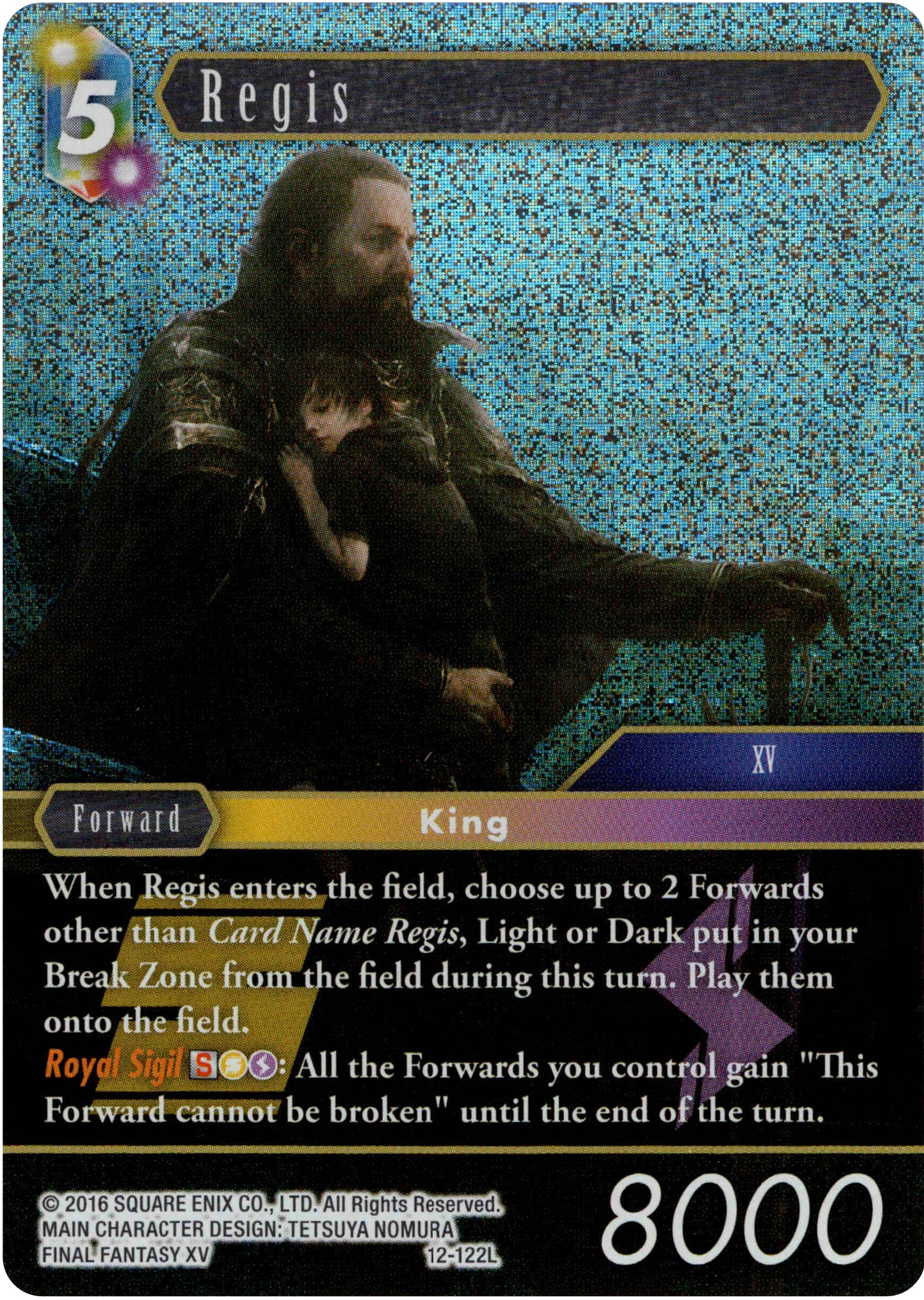 Regis - 12-122L - Opus XII - Foil - Card Cavern