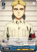 Reiner: Warrior Candidate - AOT/SX04-T15 TD - Card Cavern