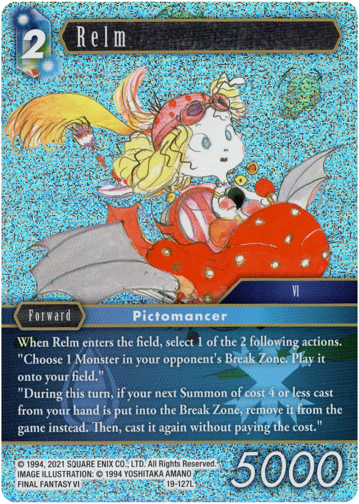 Relm - 19-127L - From Nightmares - Foil - Card Cavern