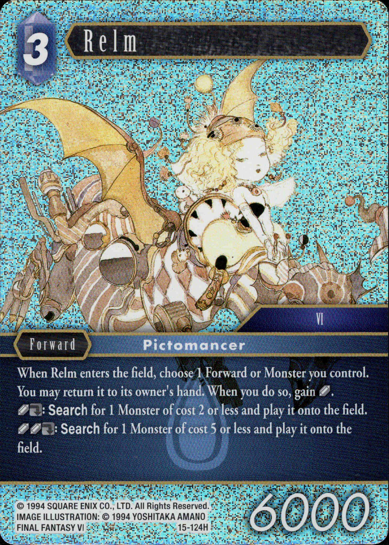Relm - 15-124H - Crystal Dominion - Foil - Card Cavern