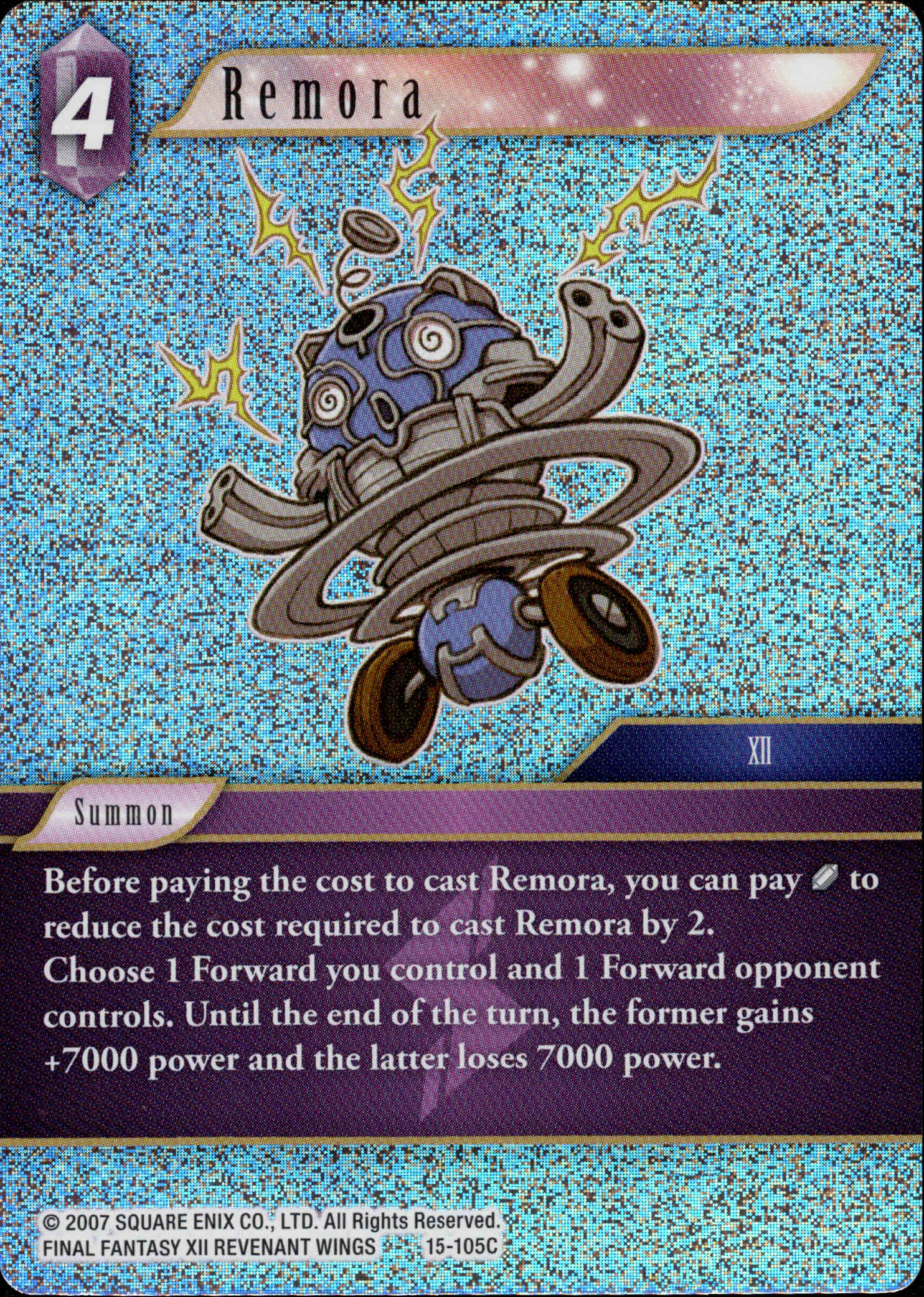Remora - 15-105C - Crystal Dominion - Foil - Card Cavern