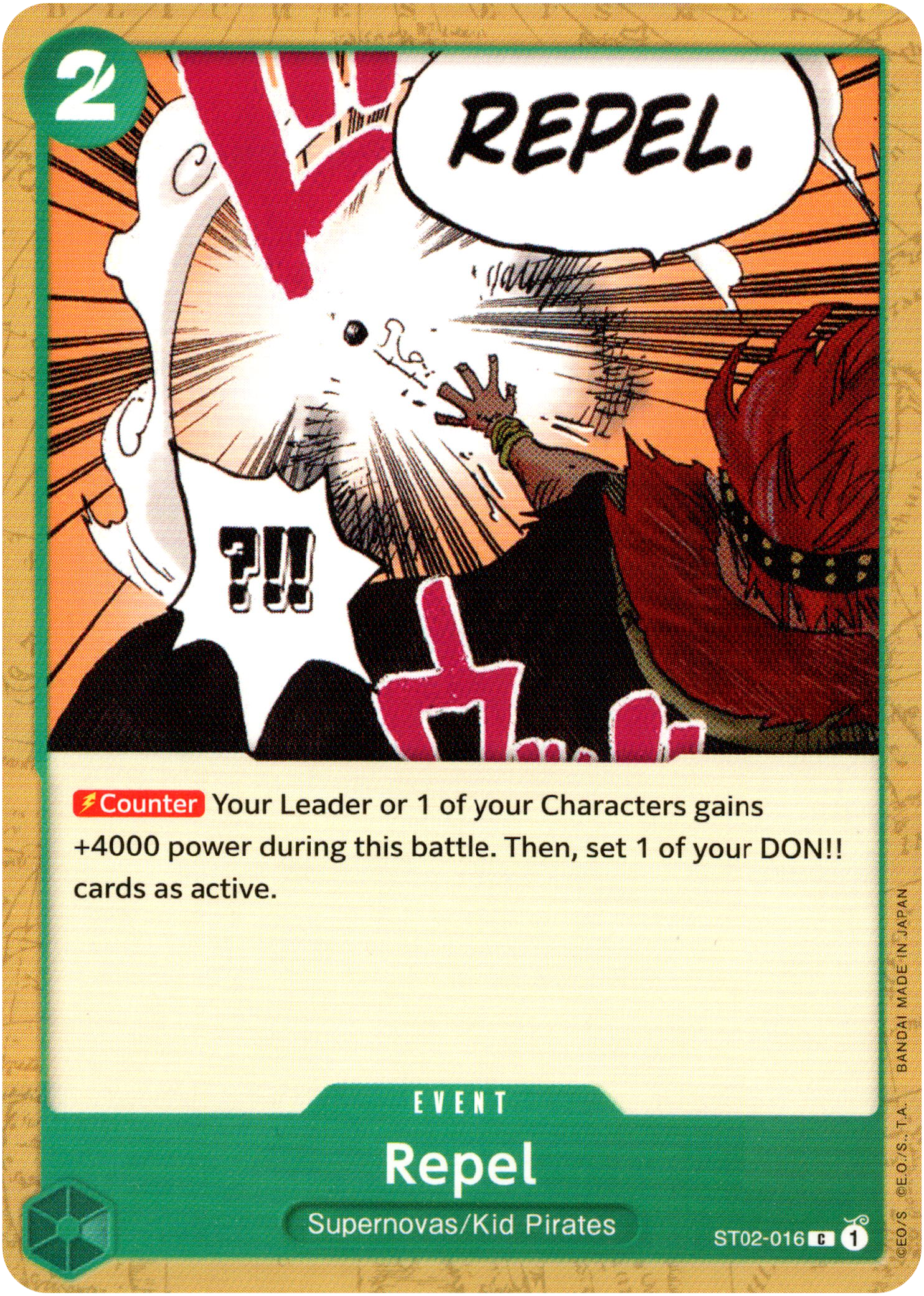 Repel - ST02-016 C - Starter Deck - Card Cavern