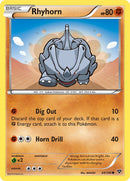 Rhyhorn - 60/146 - XY Base - Card Cavern