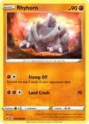 Rhyhorn - 97/202 - Sword & Shield - Card Cavern