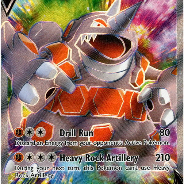 Rhyperior V Full Art - 181/189 - Darkness Ablaze - Holo Card Cavern Trading Cards, LLC Rhyperior V Full Art - 181/189 - Darkness Ablaze - Holo Card Cavern Trading Cards, LLC