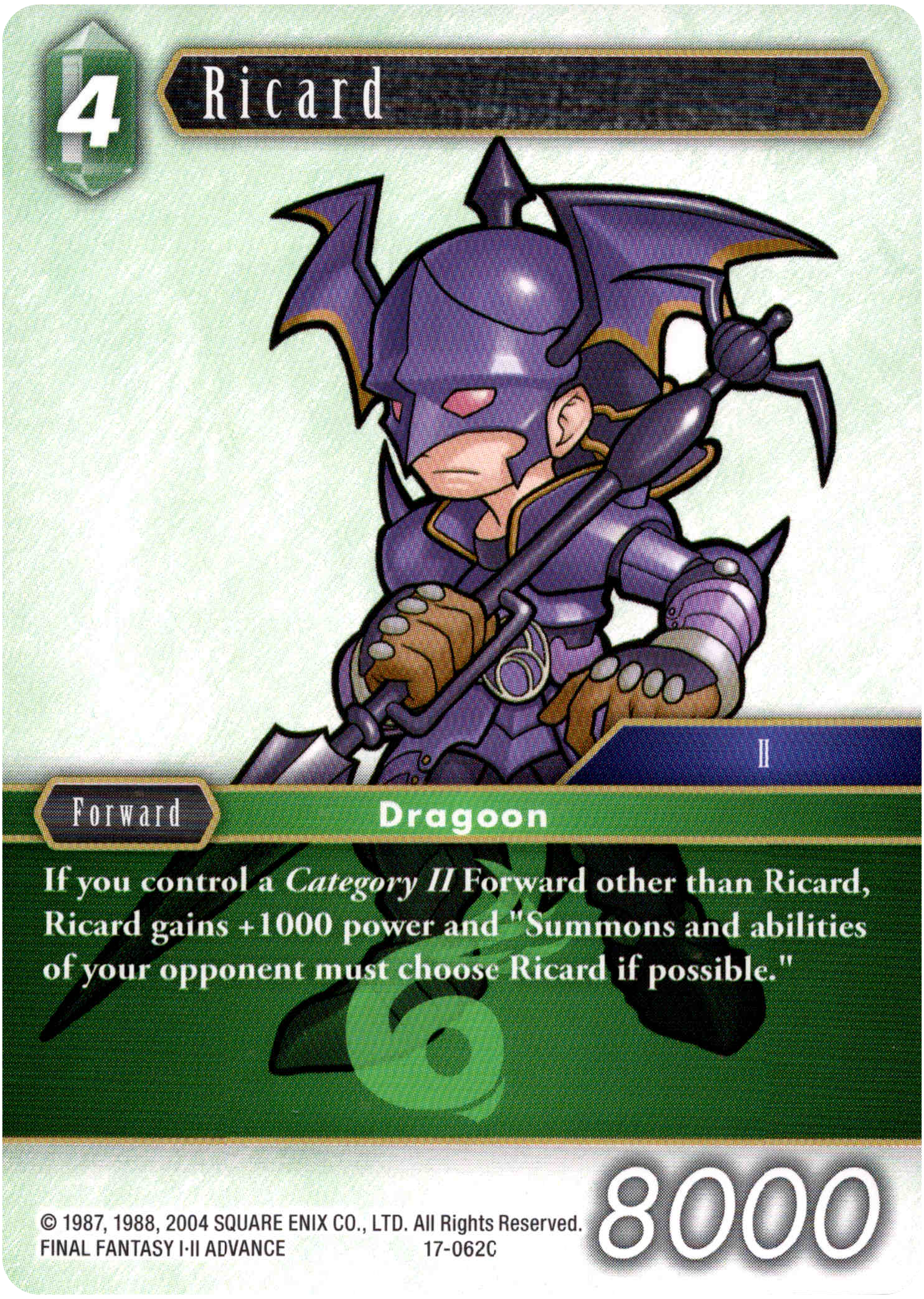 Ricard - 17-062C - Rebellion's Call - Card Cavern