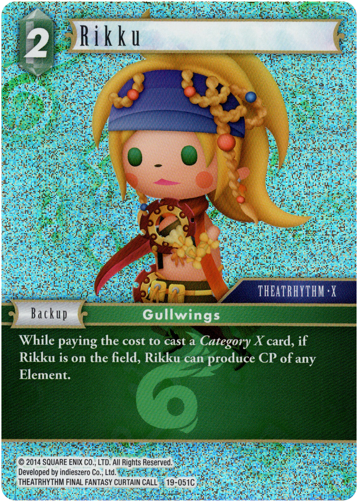 Rikku - 19-051C - From Nightmares - Foil - Card Cavern