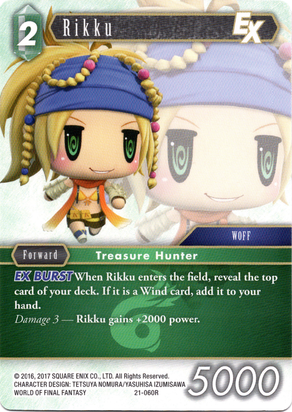 Rikku EX - 21-060R - Beyond Destiny - Card Cavern