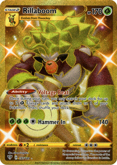Rillaboom Secret Rare - 197/189 - Darkness Ablaze - Holo - Card Cavern