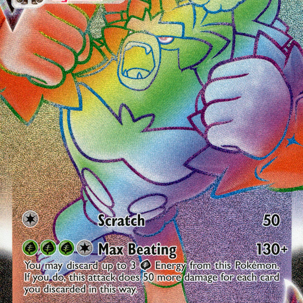 rillaboom vmax pokemon card value Hyper Rare - 193/192 - Rebel Clash Rebel Clash Singles Pokemon Rebel Clash Rillaboom VMAX