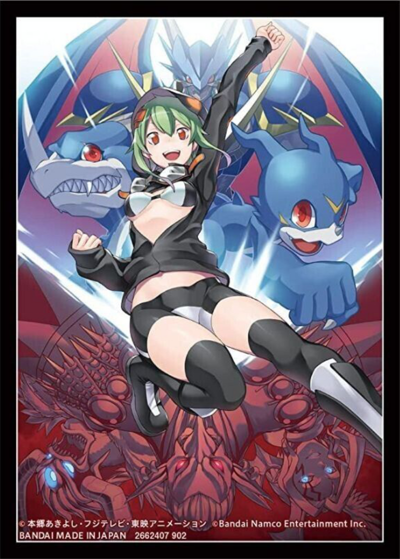 Digimon Card Game Official Card Sleeves: Rina Shinomiya 60 ct