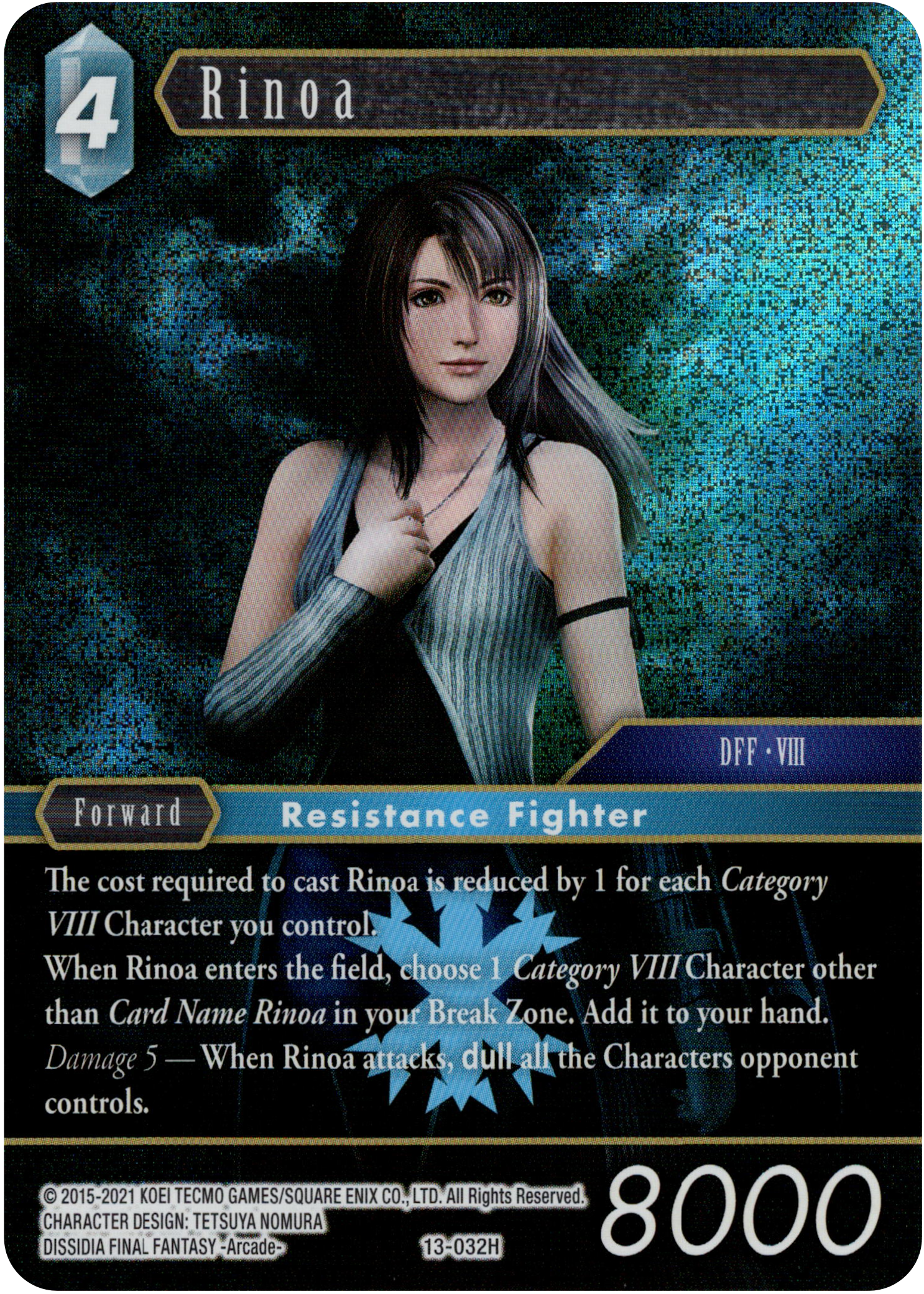 Rinoa - 13-032H - Opus XIII - Foil - Card Cavern