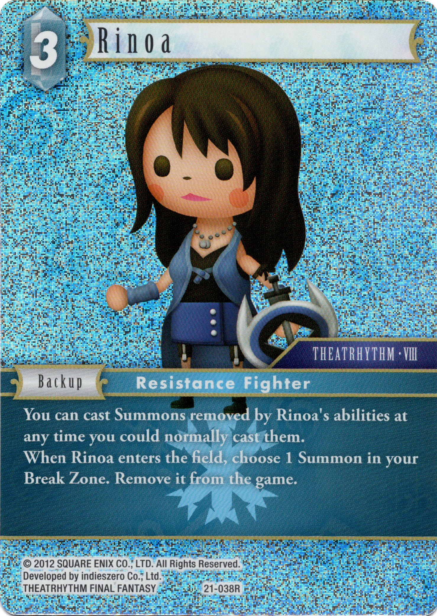 Rinoa - 21-038R - Beyond Destiny - Foil - Card Cavern