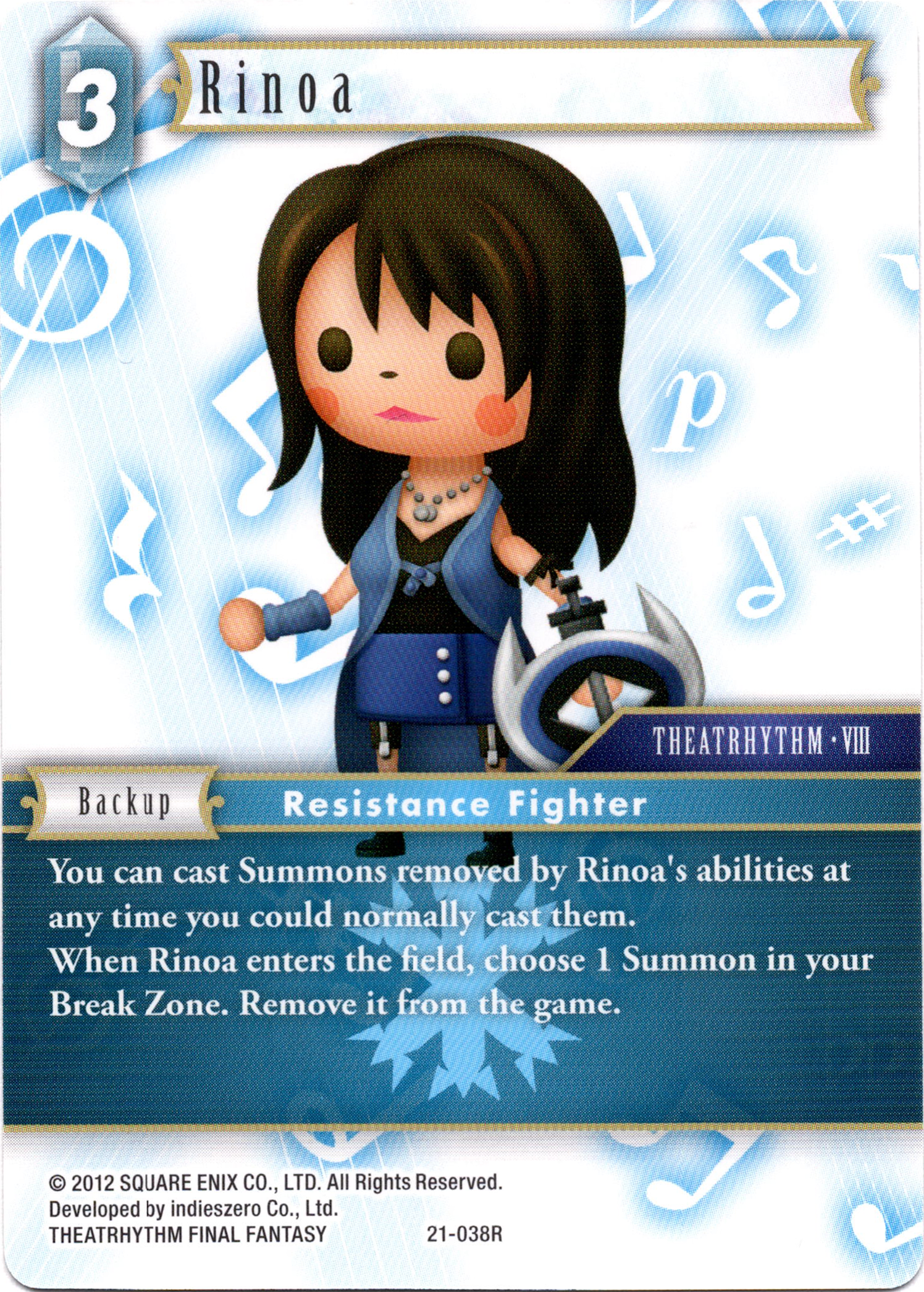Rinoa - 21-038R - Beyond Destiny - Card Cavern