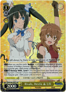 Rivals, Hestia & Lili - DDM/S88-E007R SR - Is it Wrong to Try to Pick Up Girls in a Dungeon? - Card Cavern