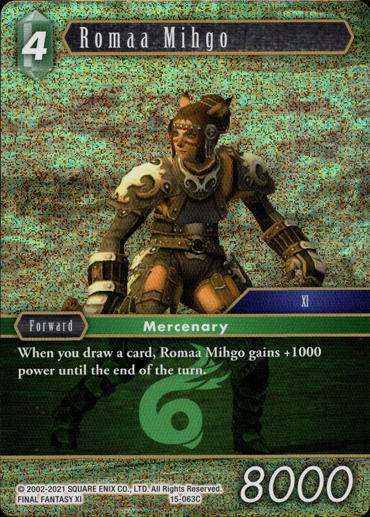 Romaa Mihgo - 15-063C - Crystal Dominion - Foil - Card Cavern