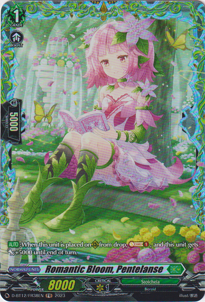 Romantic Bloom, Pentelanse - D-BT12/FR38EN - Evenfall Onslaught - Card Cavern