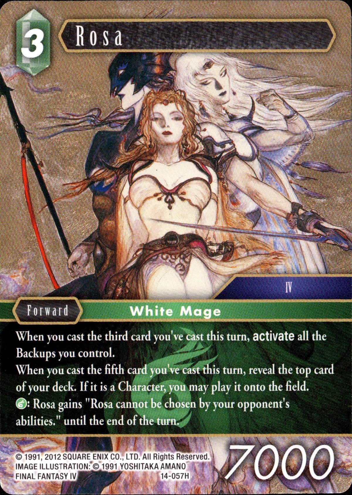 Rosa - 14-057H - Opus XIV - Card Cavern