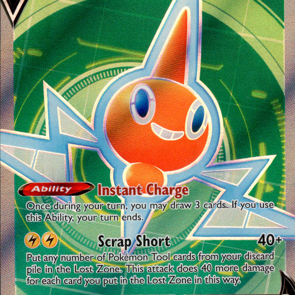 Rotom V Full Art - 176/196 - Lost Origin - Holo Card Cavern Trading Cards, LLC Rotom V Full Art - 176/196 - Lost Origin - Holo Card Cavern Trading Cards, LLC