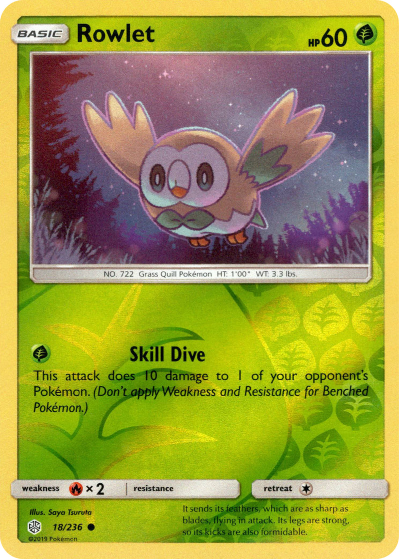 rowlet holographic pokemon card Report Card Comments for Students main image 1