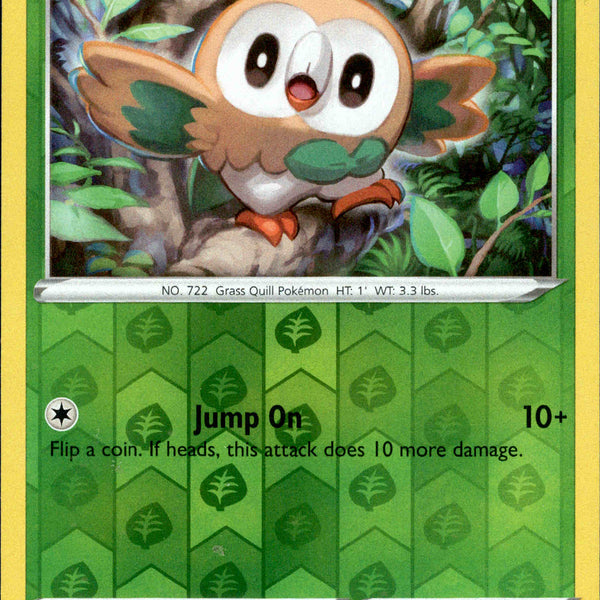 Rowlet - 019/189 - Astral Radiance - Reverse Holo Card Cavern Trading Cards, LLC Rowlet - 019/189 - Astral Radiance - Reverse Holo Card Cavern Trading Cards, LLC