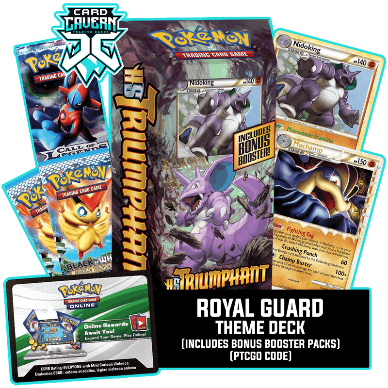 Royal Guard Theme Deck - HGSS: Triumphant  - PTCGO Code - Card Cavern