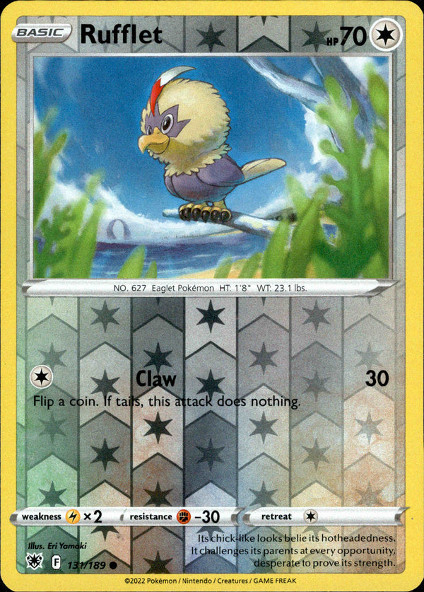 Rufflet - 131/189 - Astral Radiance - Reverse Holo - Card Cavern