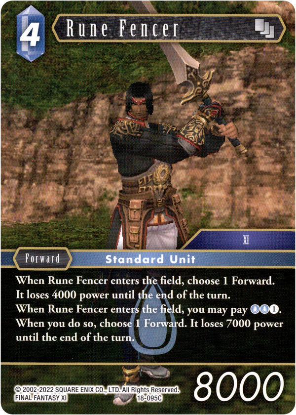 Rune Fencer - 18-095C - Resurgence of Power - Card Cavern
