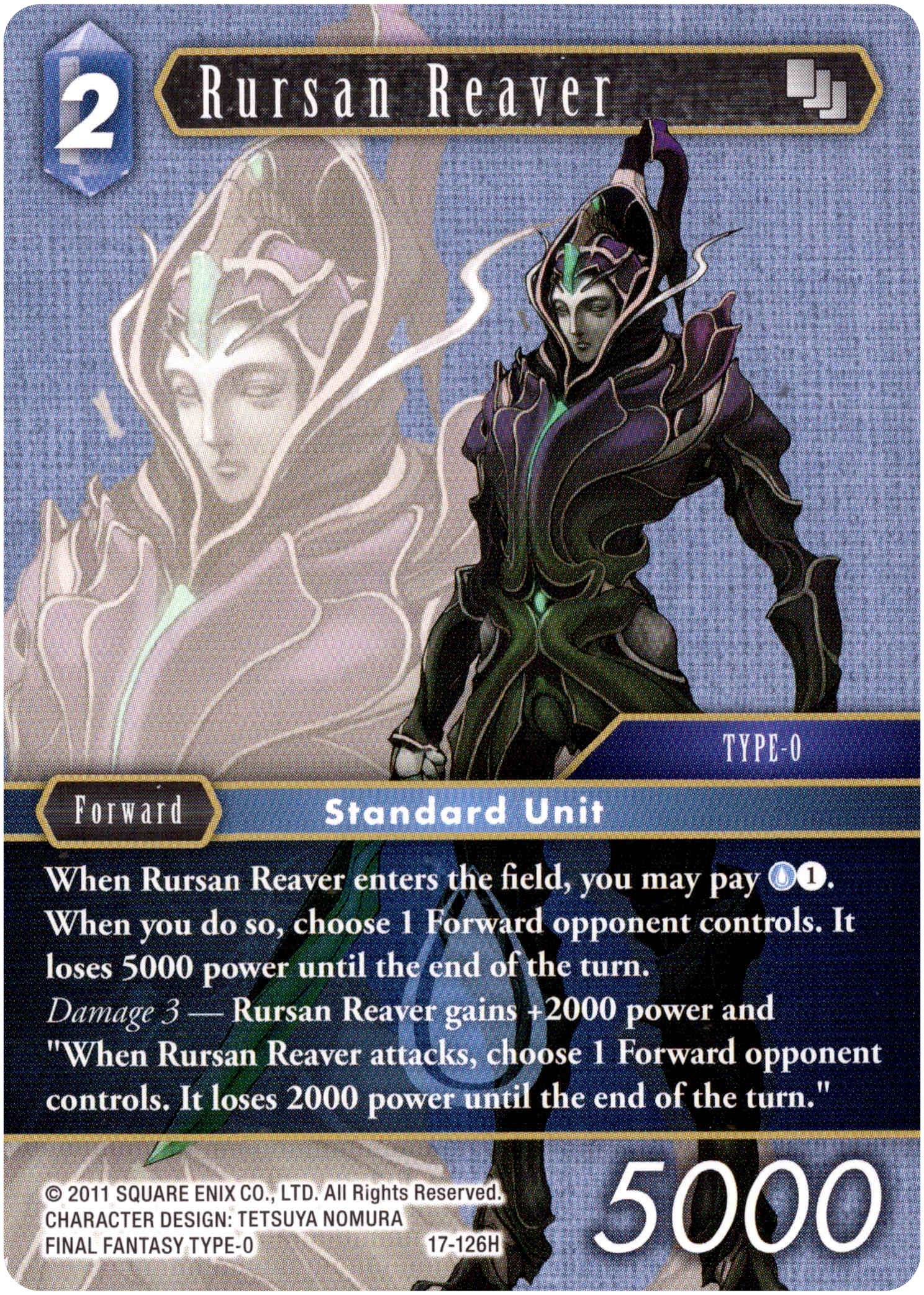 Rursan Reaver - 17-126H - Rebellion's Call - Card Cavern