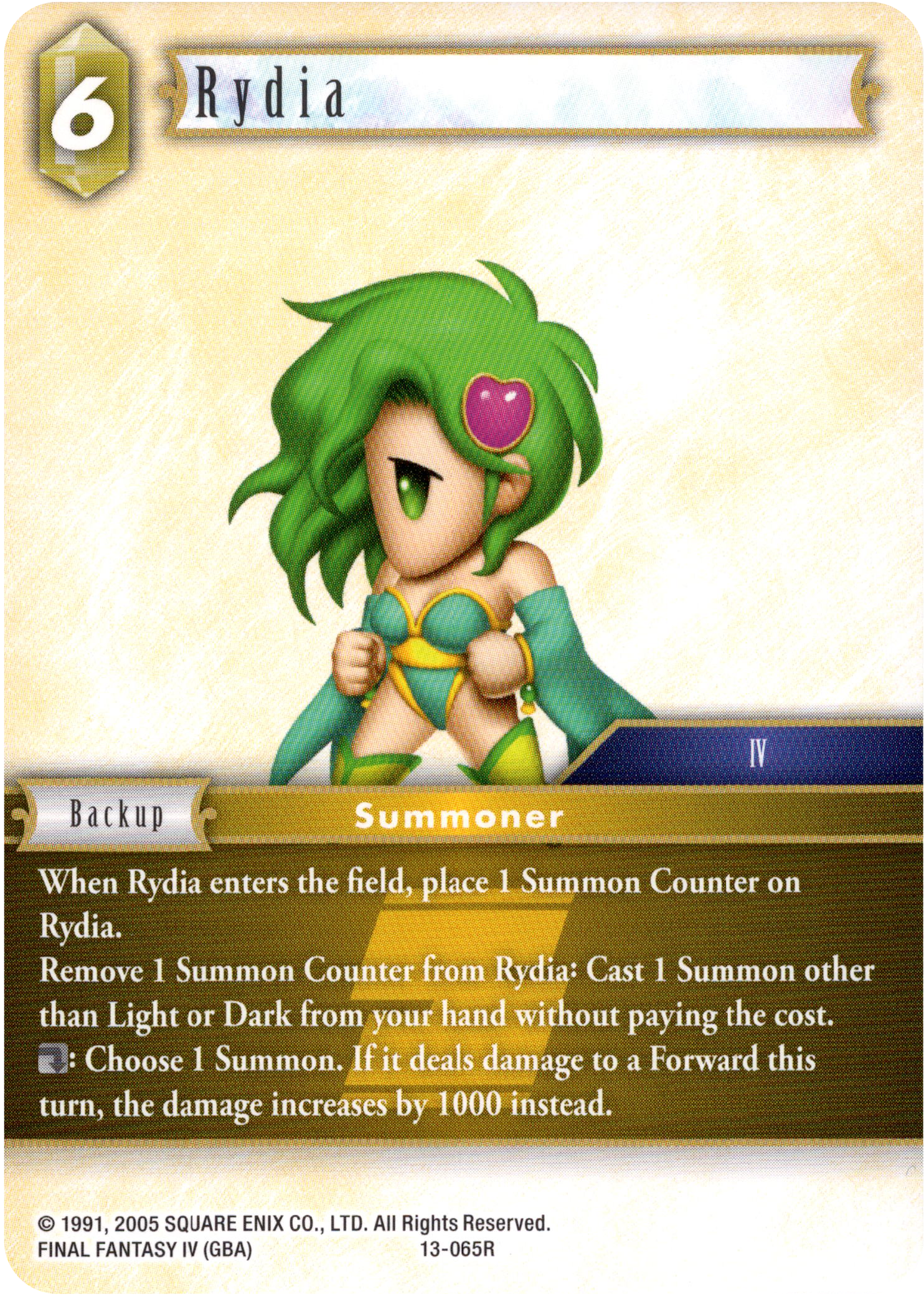 Rydia - 13-065R - Opus XIII - Card Cavern
