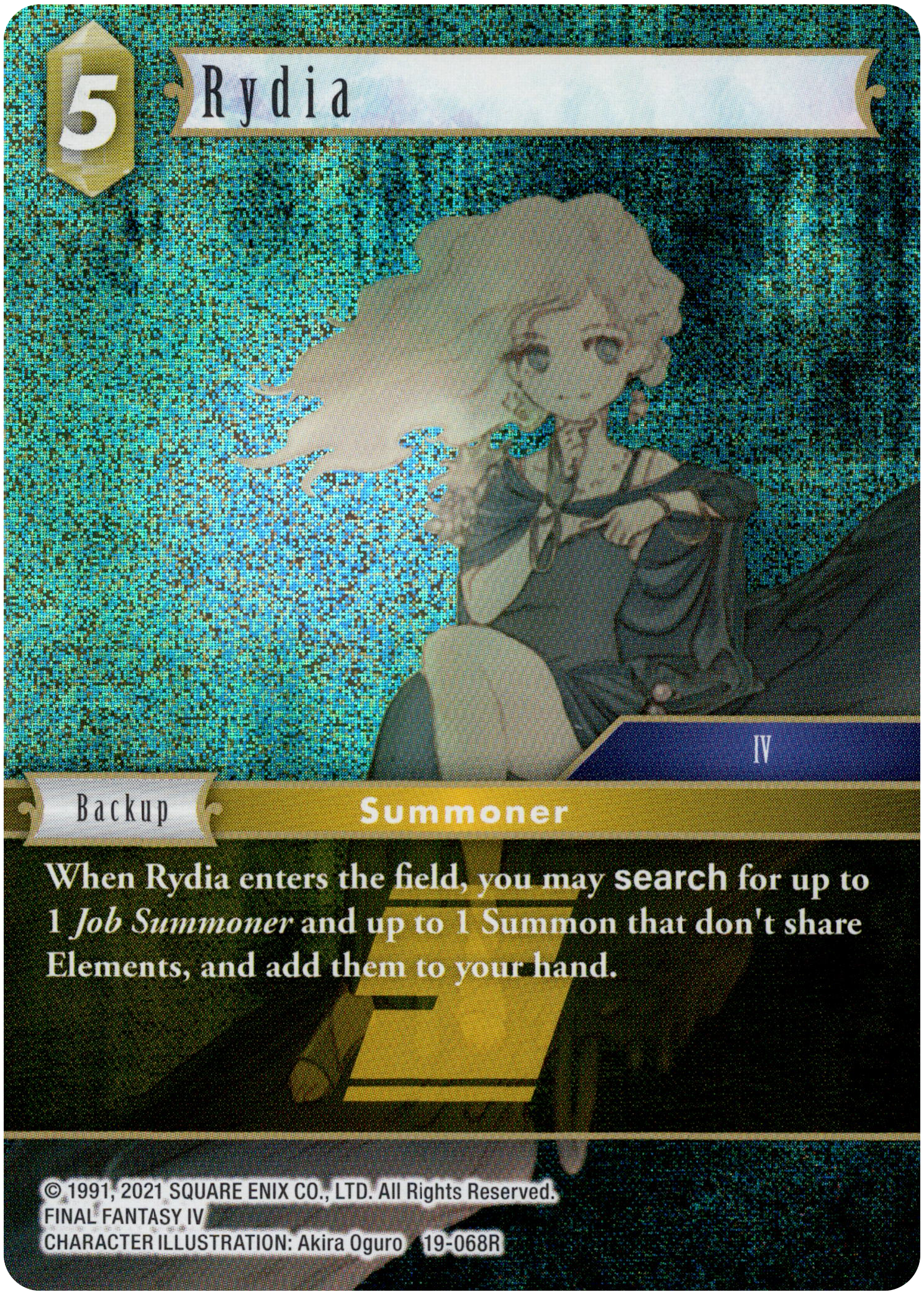Rydia - 19-068R - From Nightmares - Foil - Card Cavern