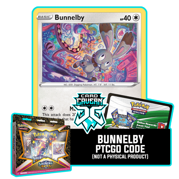 Mad Party Collection - Bunnelby SWSH082 - PTCGO Code - Card Cavern